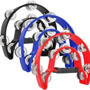 ULTNICE Half Moon Tambourine - Double Moon Music Drum